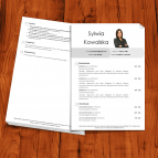 cv wzór szablon Cheerful Morning 143x143 Sklep