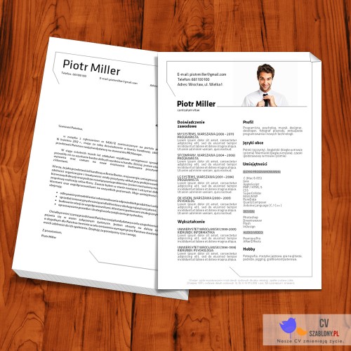 szablon cv creative cv wzor cv 500x500 Wzór CV   Most Creative CV